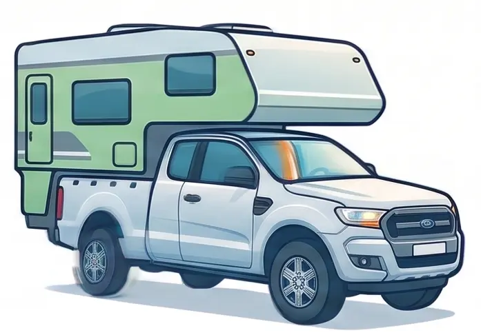 camping car cellulle amovible